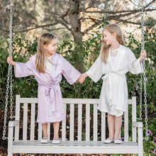 Load image into Gallery viewer, Lilac Children&#39;s Satin Robe
